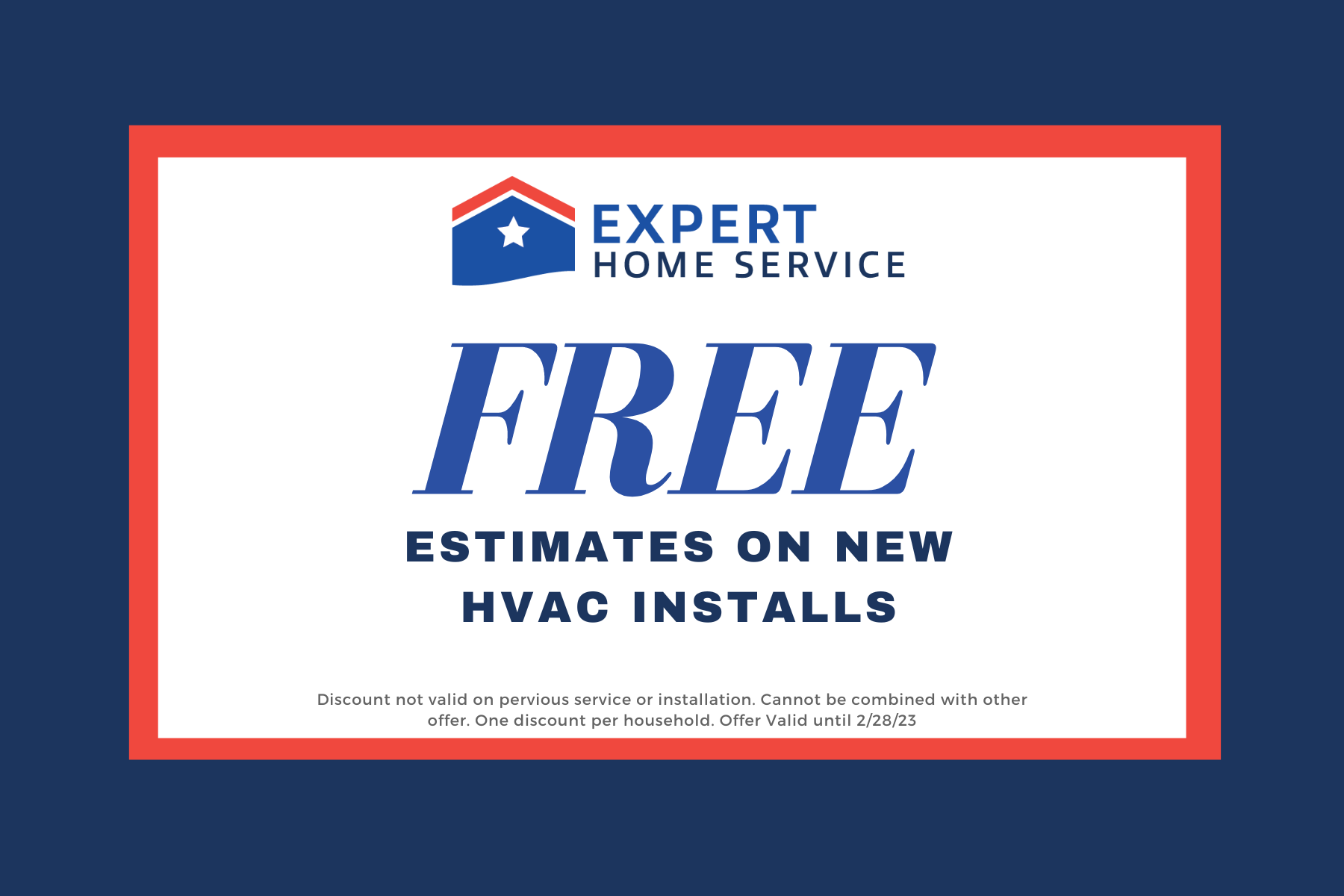 Coupon Free Estimates February