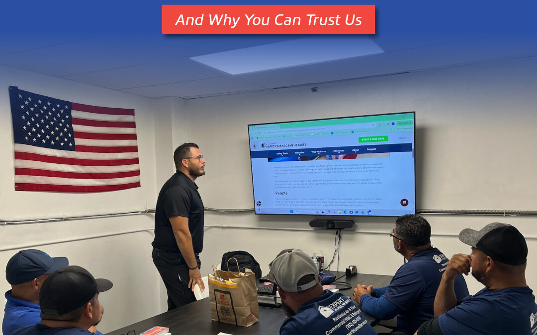 Joe Piganelli, Navy veteran and owner of LT’s Expert Home Service, standing beside an air conditioning unit, representing a trusted veteran-owned HVAC company in Central Florida.