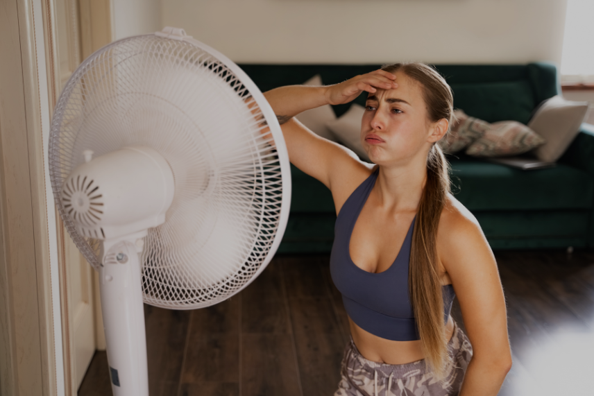 Homeowner experiencing AC emergency in Tampa Bay