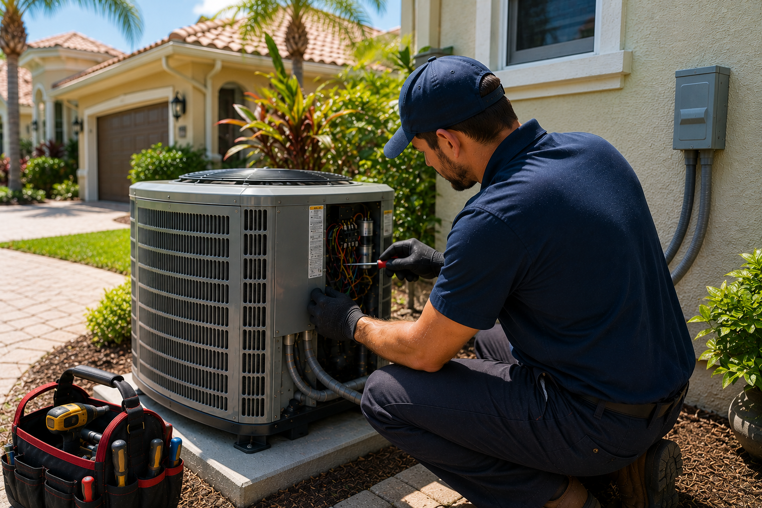 AC Repair in Bayshore Beautiful FL by Expert Home Service